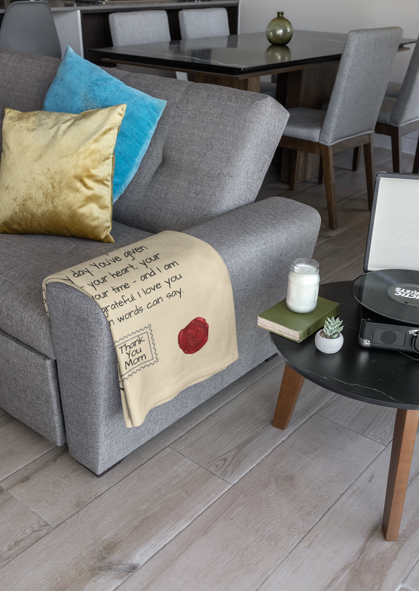 Letter to Mom Blanket – Classic Red Seal Edition (Standard)