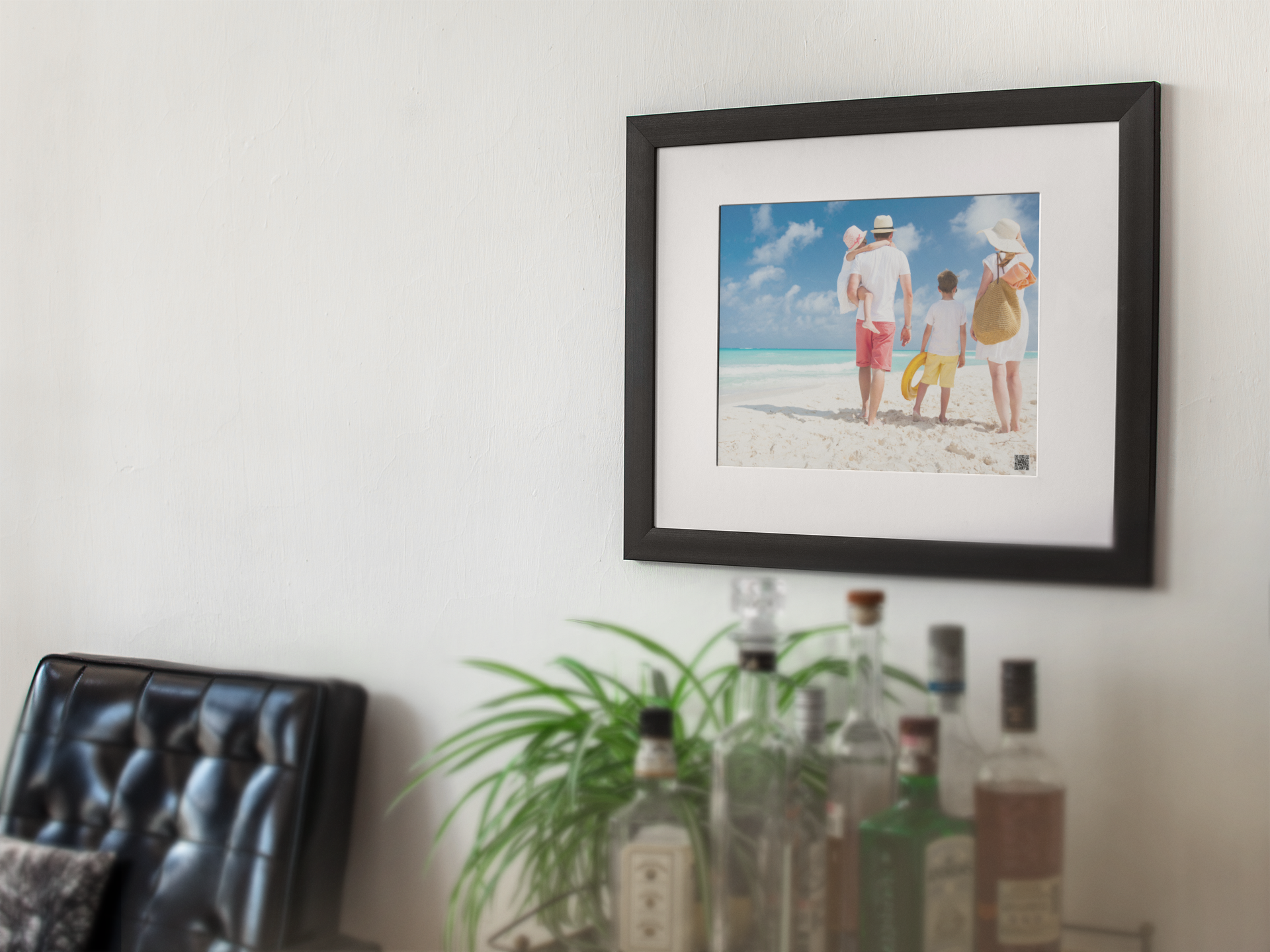 Framed Print with Premium Mat 11x14 frame