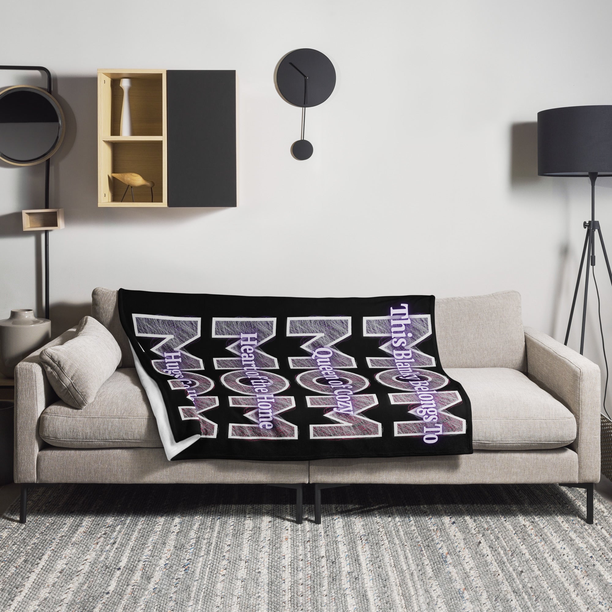 MOM Blanket – “This Blanky Belongs to Mom” Edition