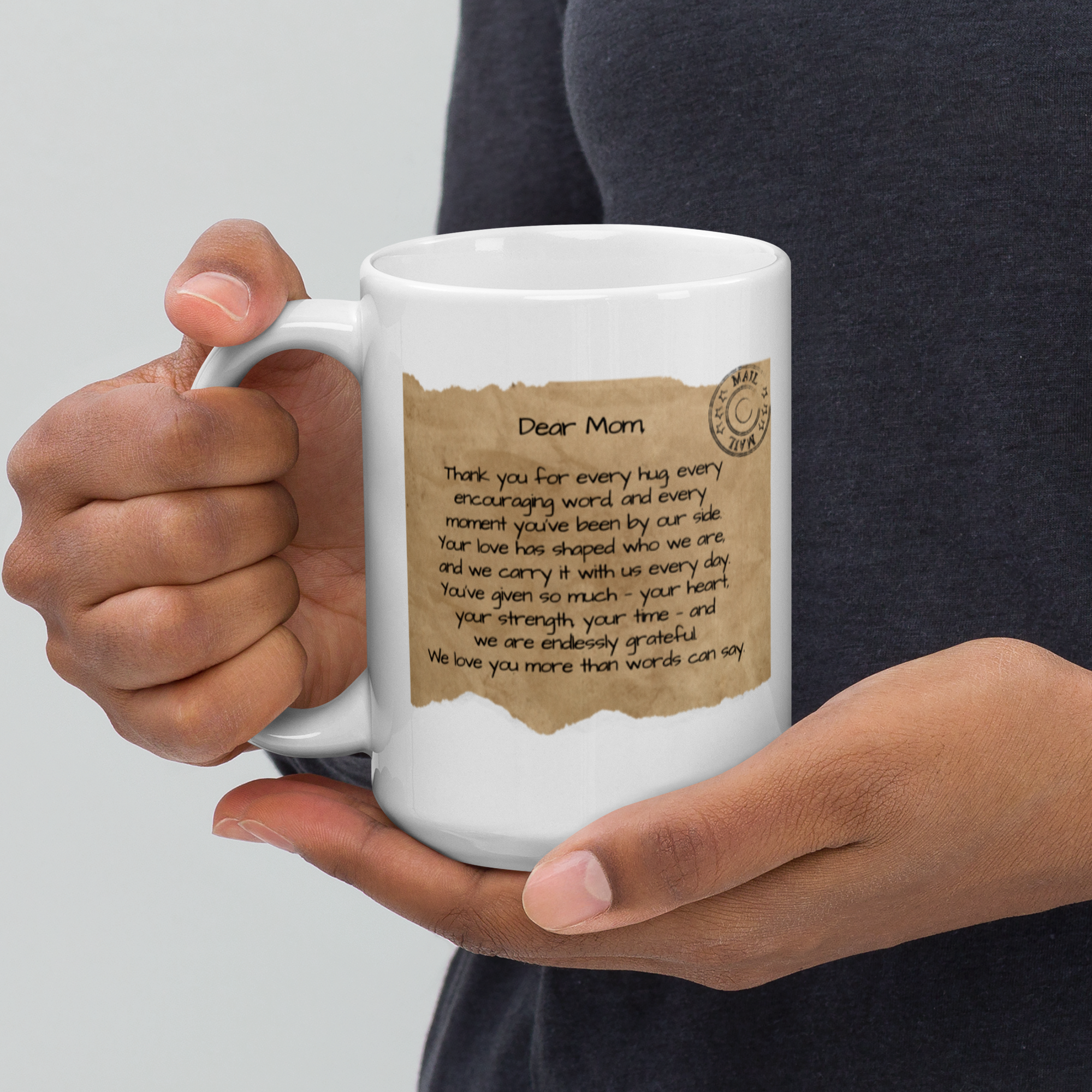 Letter to Mom – Keepsake Mug - From "us" Edition