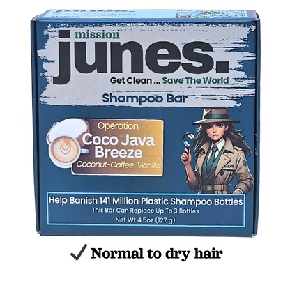 Coco Java Breeze Shampoo Bar – Coconut Coffee Vanilla Shampoo Bar