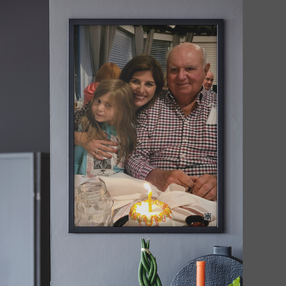 Framed Print with Audio 16x20″