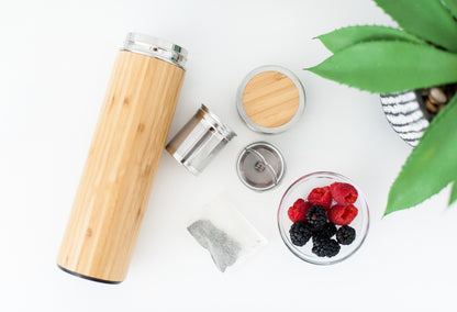 Personalized Bamboo Water Bottle