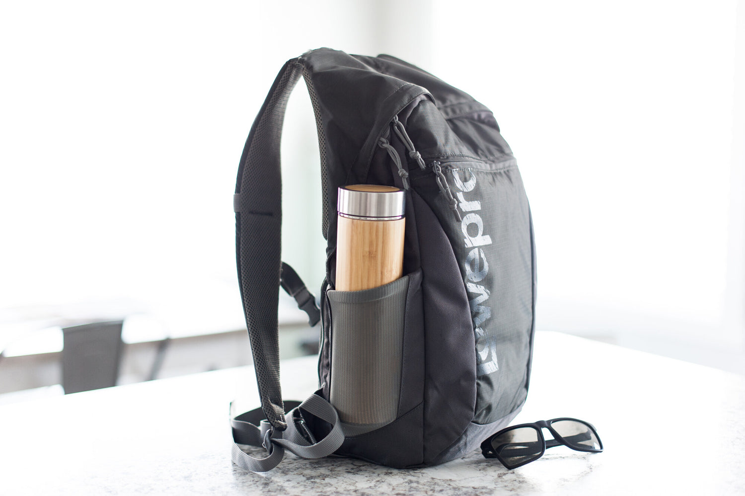 Personalized Bamboo Water Bottle