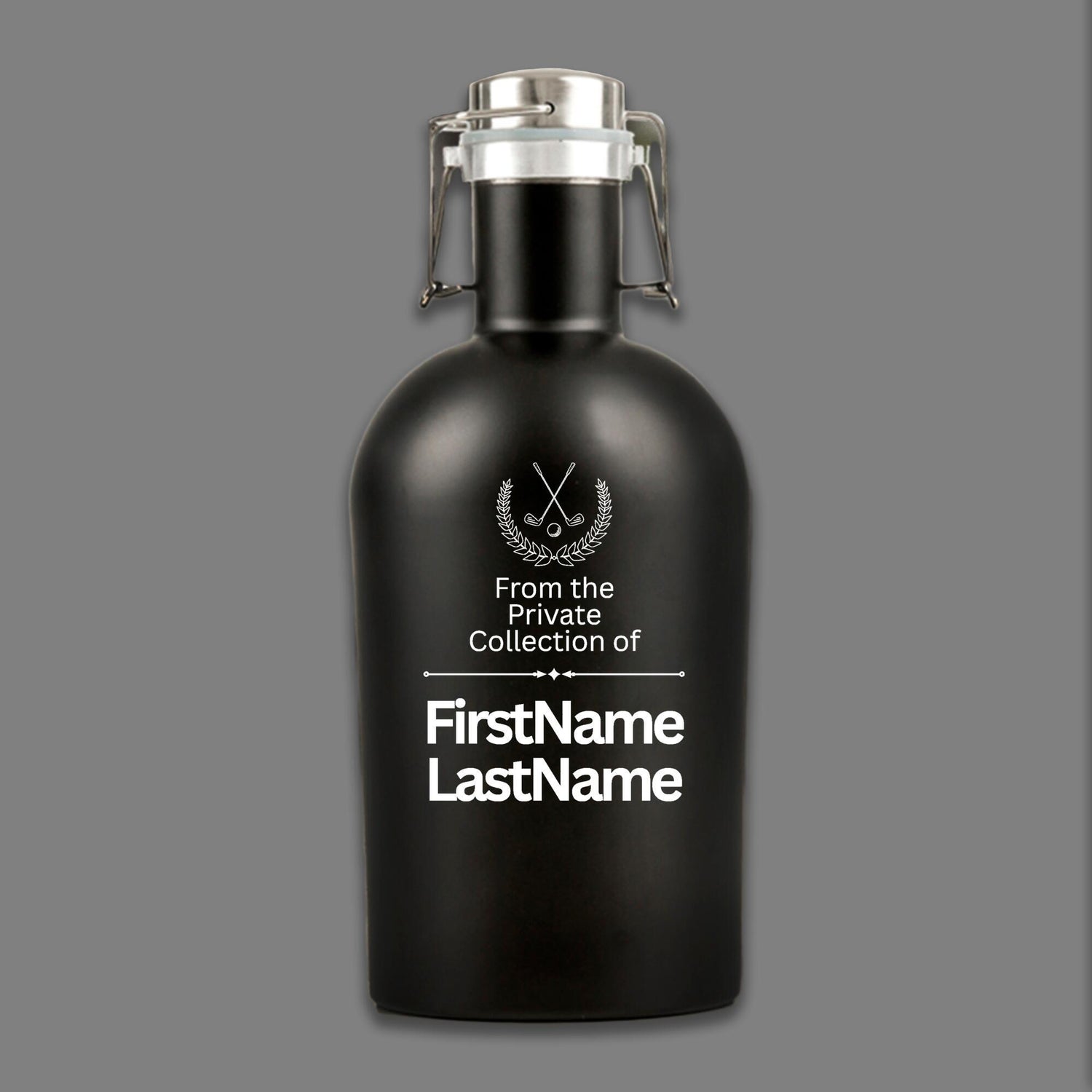 Personalized Golf Growler — "From the Private Collection of…"