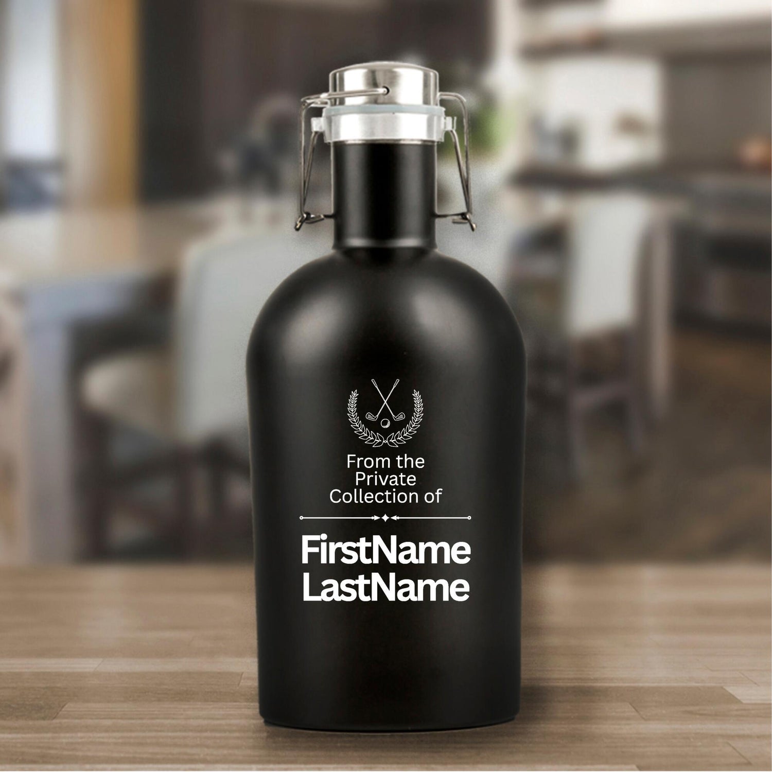 Personalized Golf Growler — "From the Private Collection of…"