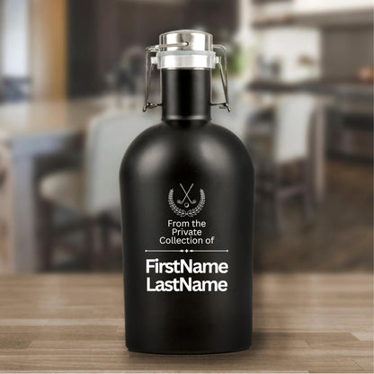 Personalized Golf Growler — "From the Private Collection of…"