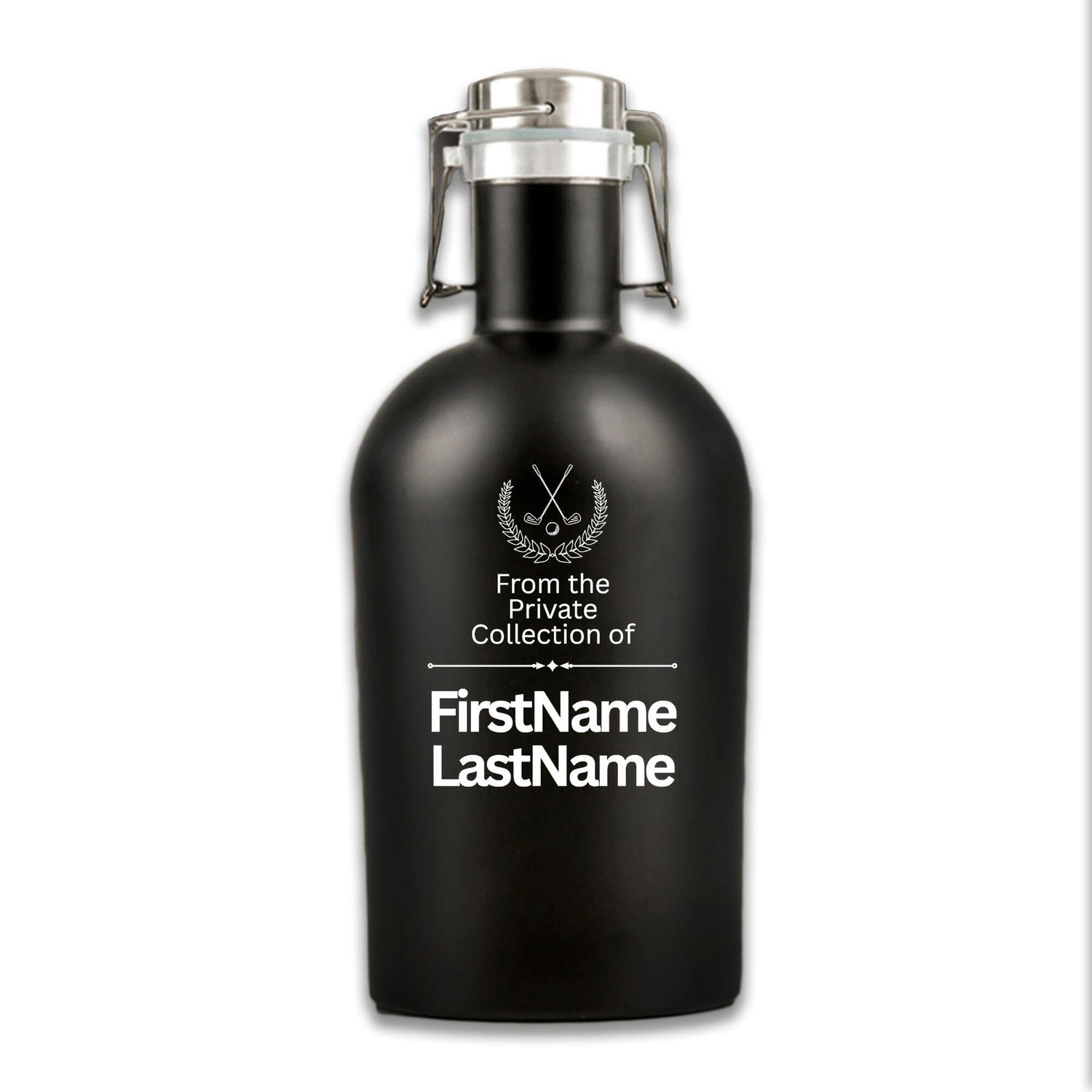Personalized Golf Growler — "From the Private Collection of…"