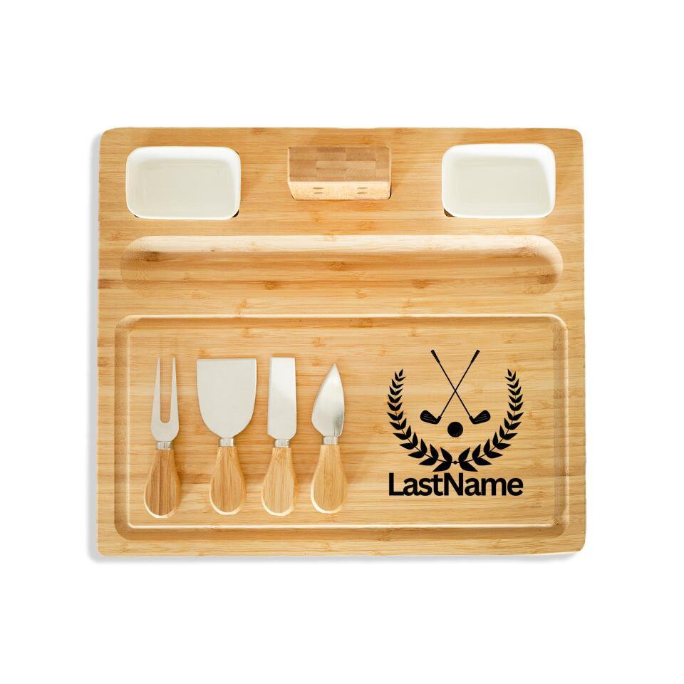 Personalized Golf Charcuterie Board