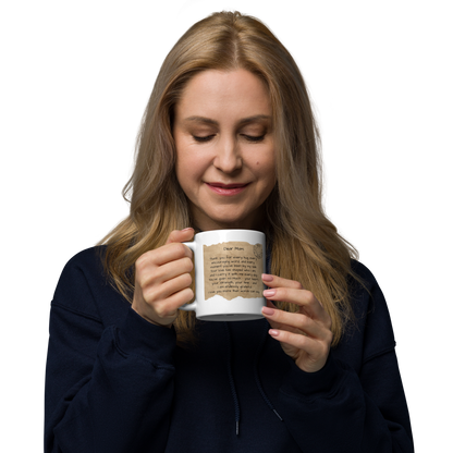 Letter to Mom – Keepsake Mug “From &quot;me&quot; Edition”