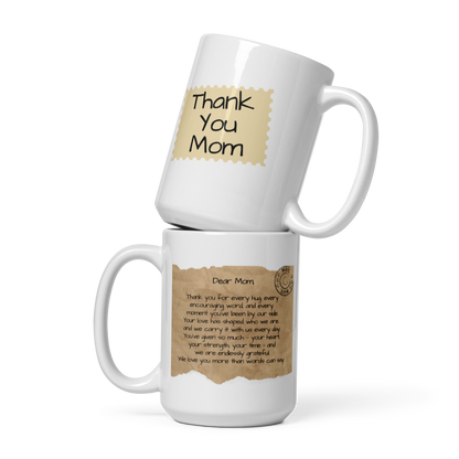 Letter to Mom – Keepsake Mug - From &quot;us&quot; Edition
