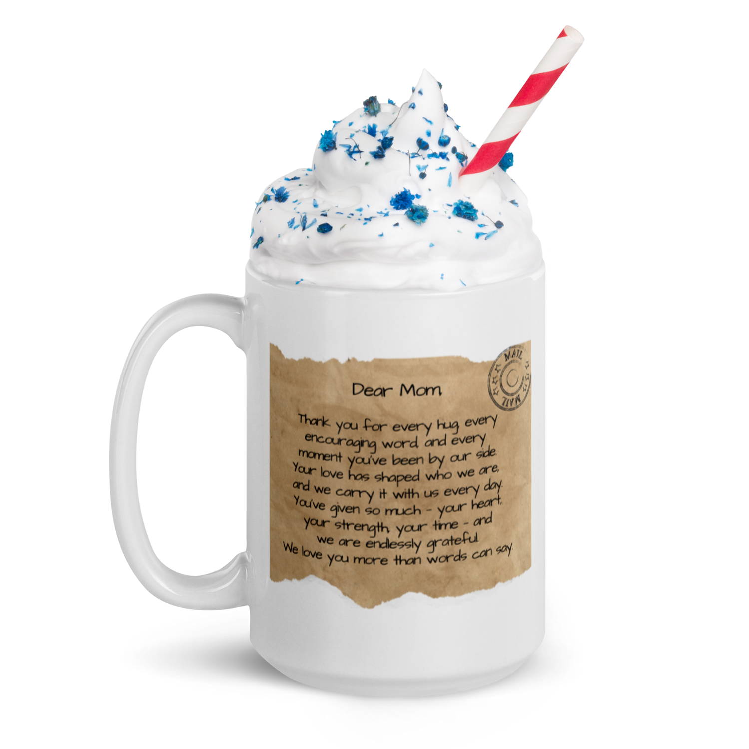 Letter to Mom – Keepsake Mug - From &quot;us&quot; Edition