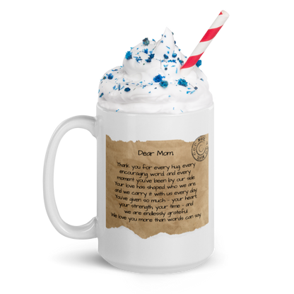 Letter to Mom – Keepsake Mug - From &quot;us&quot; Edition